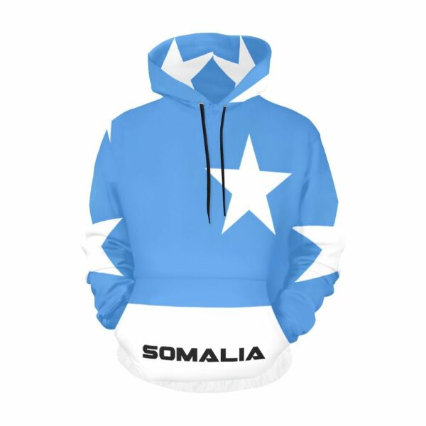 King Shabba Somalia Flag All-Over Print Hoodie