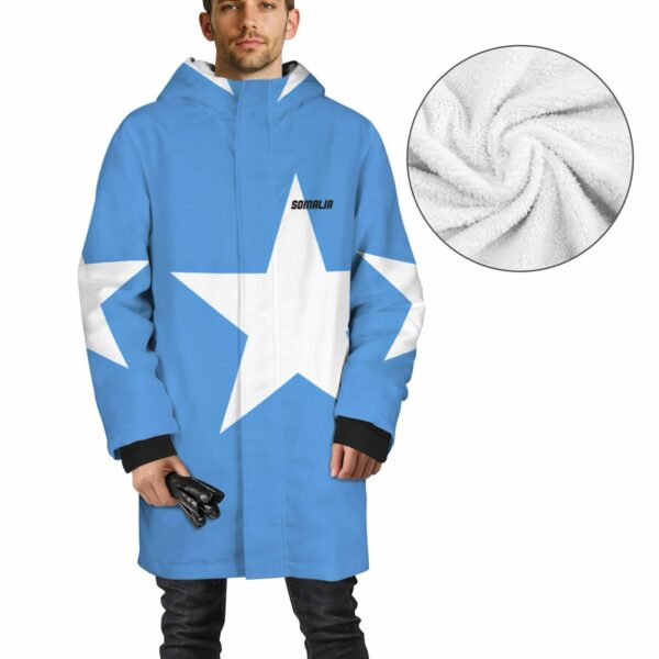 King Shabba Somalia Flag Sherpa Lined Parka