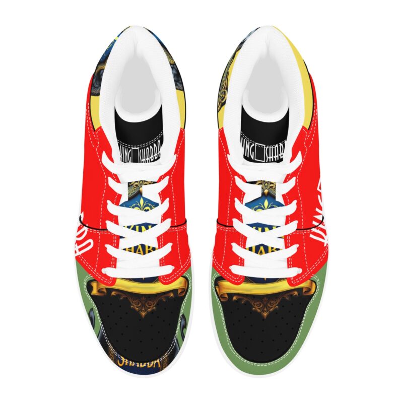 King Shabba Royal Crest Multi-Color High-Top Sneakers - Image 4