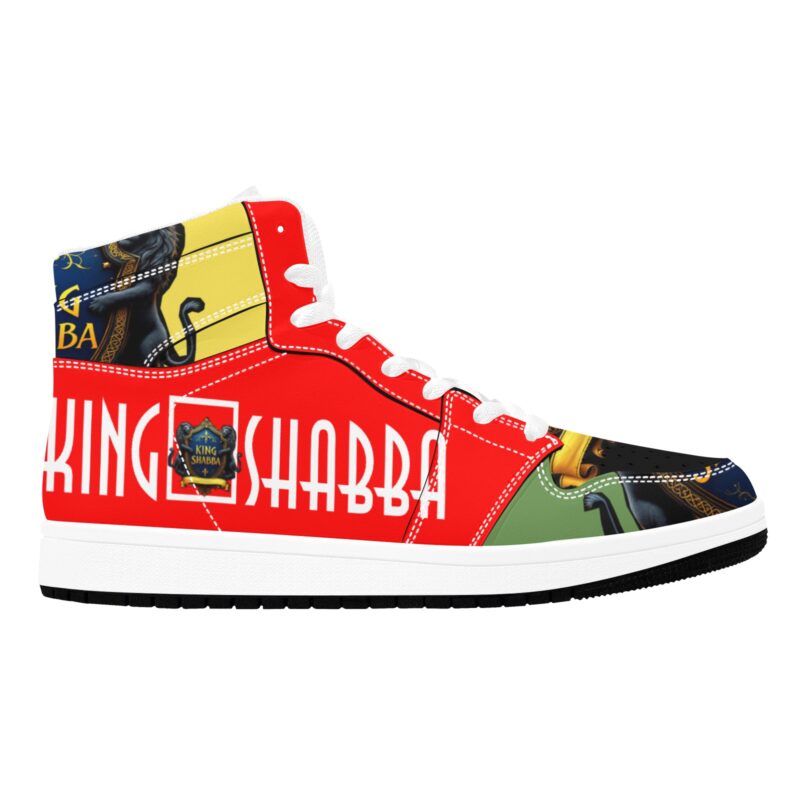 King Shabba Royal Crest Multi-Color High-Top Sneakers - Image 3