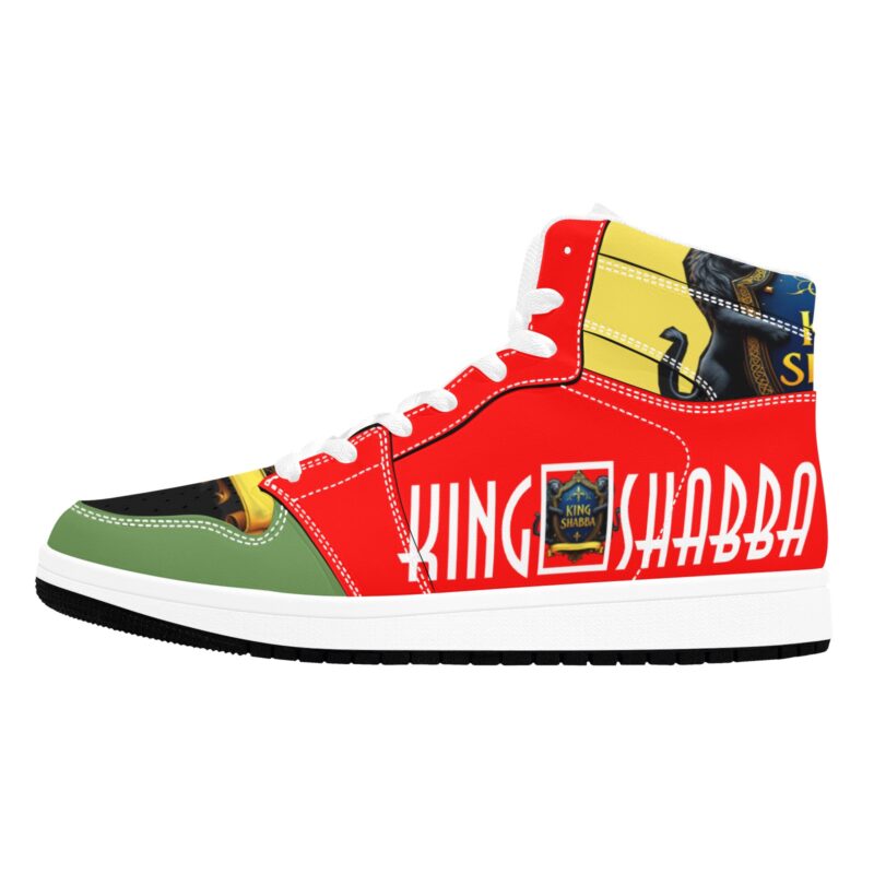 King Shabba Royal Crest Multi-Color High-Top Sneakers - Image 6