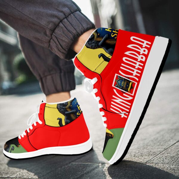 King Shabba Royal Crest Multi-Color High-Top Sneakers