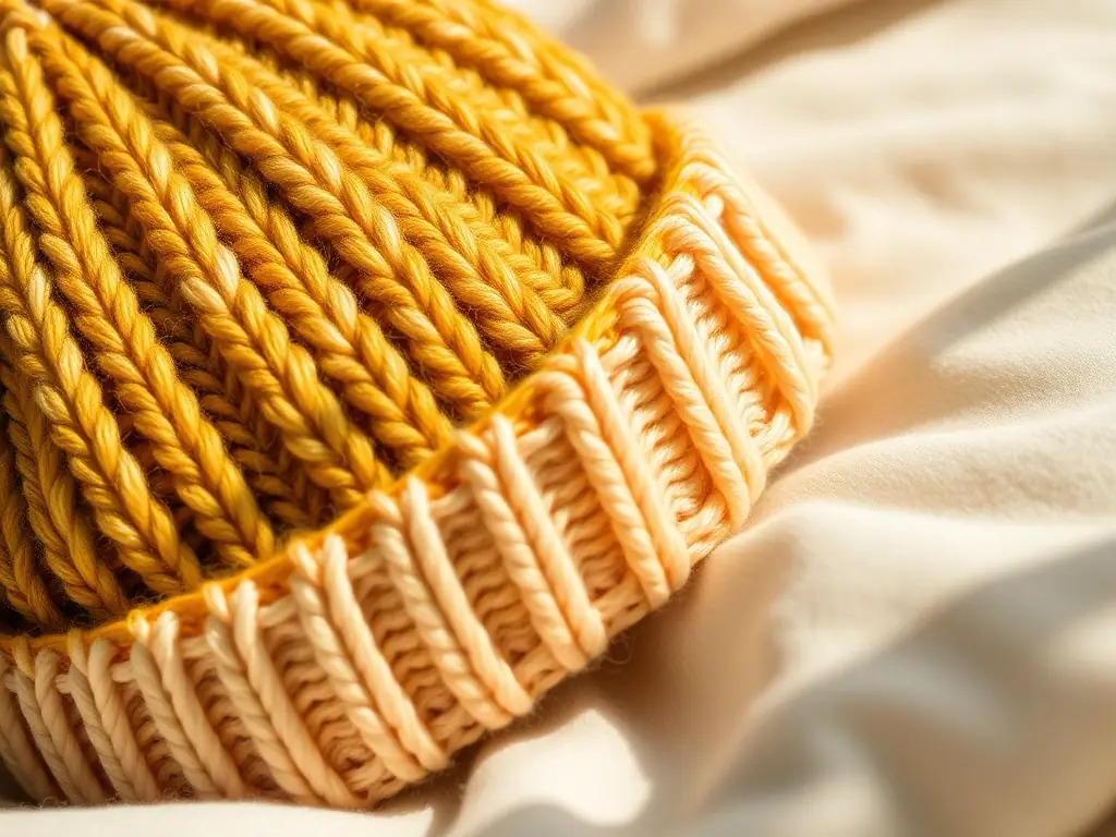 A close-up of the Limited Edition Beanie, showcasing its snug fit, unique design, and high-quality materials. The image highlights the beanie's urban-chic style and its ability to add a touch of sophistication to any outfit.